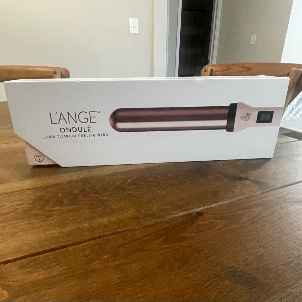 L'ange Rose Gold Titanium Curling Wand